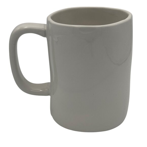 Rae Dunn Artisan Collection Home Mug 14 Oz Ceramic White Coffee Tea - Picture 3 of 4